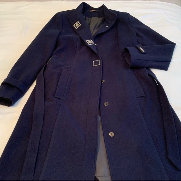 ESIN Women’s Trench Coat Made in Turkey Size 46 - Picture 11 of 13
